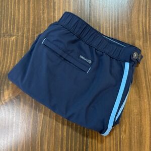 LAGUNA SWIM Swim Trunks Mens XL Navy Blue Lined Vintage Style Board Shorts